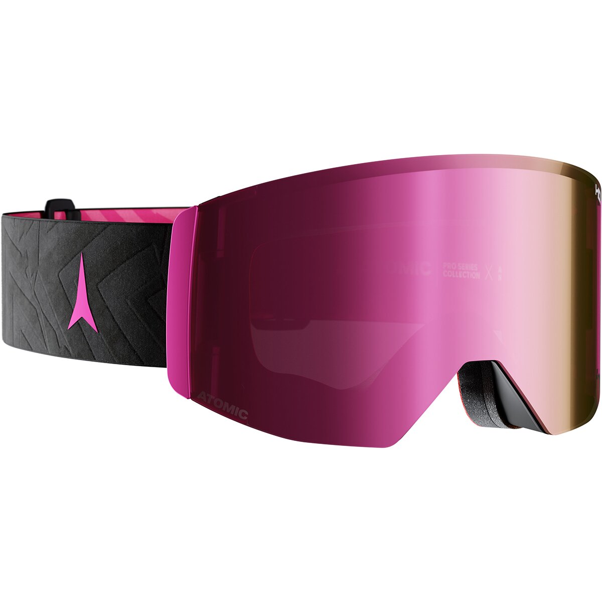 Image of Atomic Four Q L HD Signature Goggle - Aymar Navarro Black Pink/Pink Copper HD/Yellow Blue HD, One Size