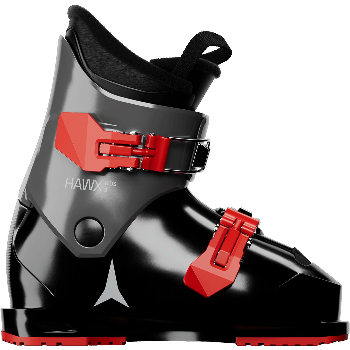Image of Atomic Hawx 2 Boot - 2027 - Kids' Black/Limestone/Red, 20.0/20.5