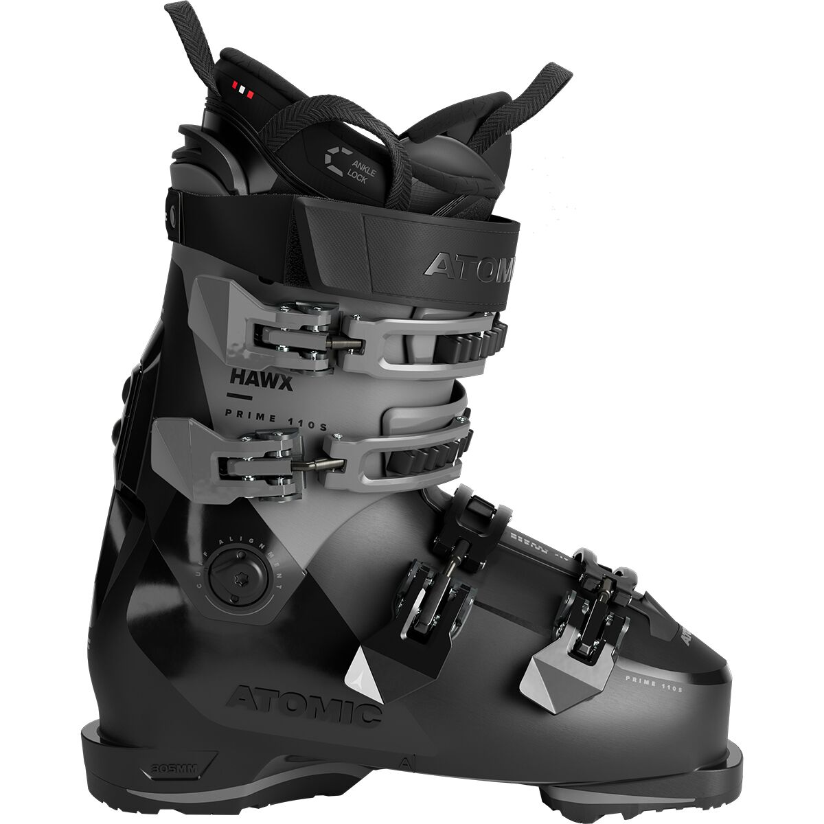 Atomic Atomic Hawx Prime 110 S Ski Boot - 2026 Black, 25.0/25.5