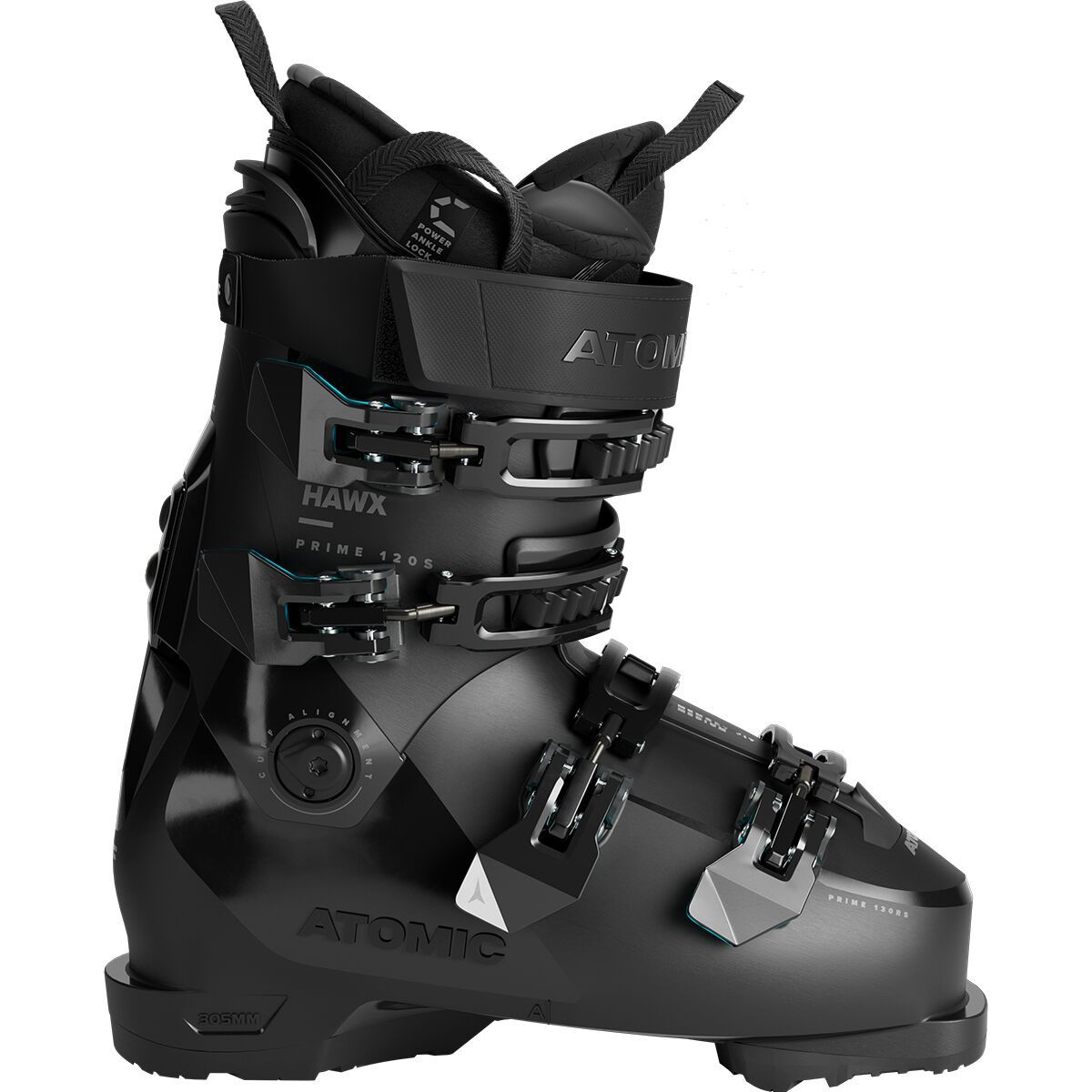 Atomic Hawx Prime 120 S Ski Boot - 2026 Black, 26.0/26.5