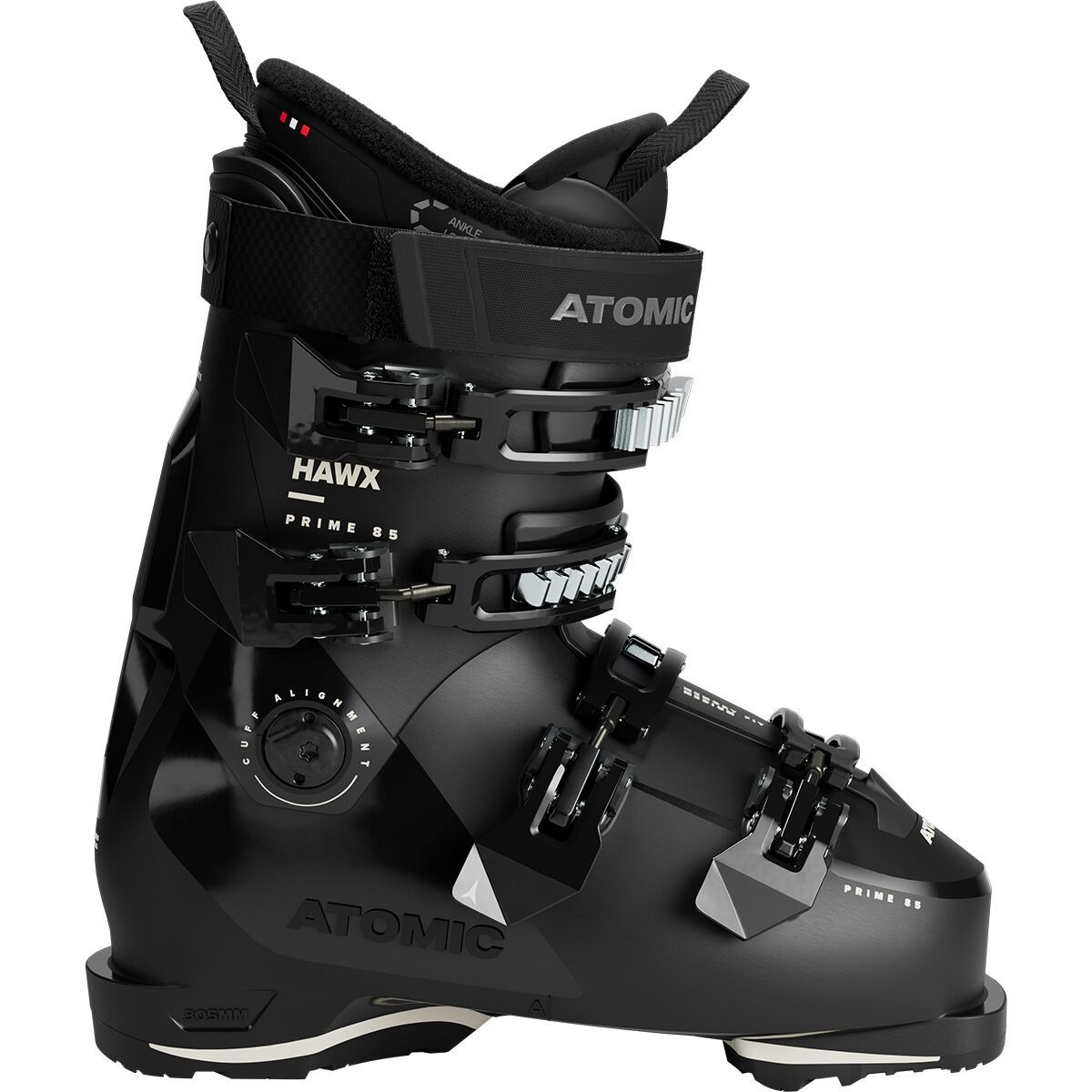 Image of Atomic Hawx Prime 85 Ski Boot - 2026 - Women's Black, 25.0/25.5