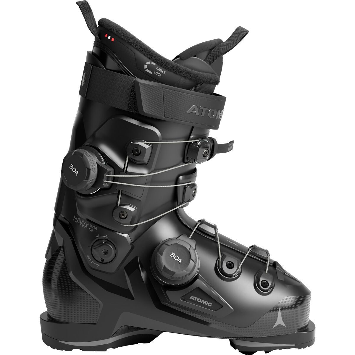 Image of Atomic Hawx Ultra 100 Dual Boa Ski Boot - 2026 Black, 27.0/27.5