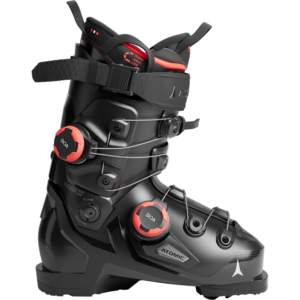 Atomic Hawx Ultra 130 S Dual BOA Ski Boot - 2026 Black, 26.0/26.5