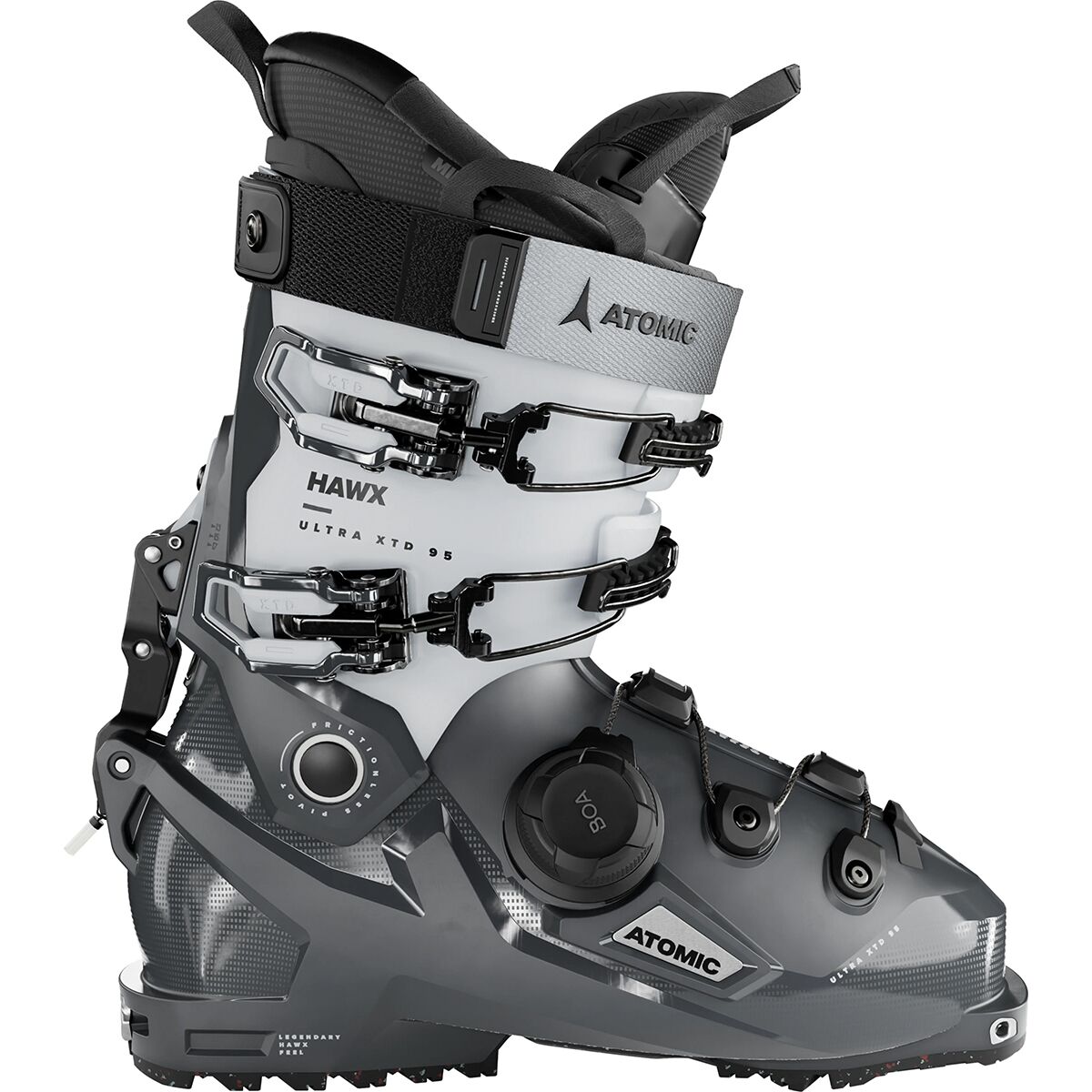 Image of Atomic Hawx Ultra 95 BOA Ski Boot - 2027 - Women's Black, 25.0/25.5