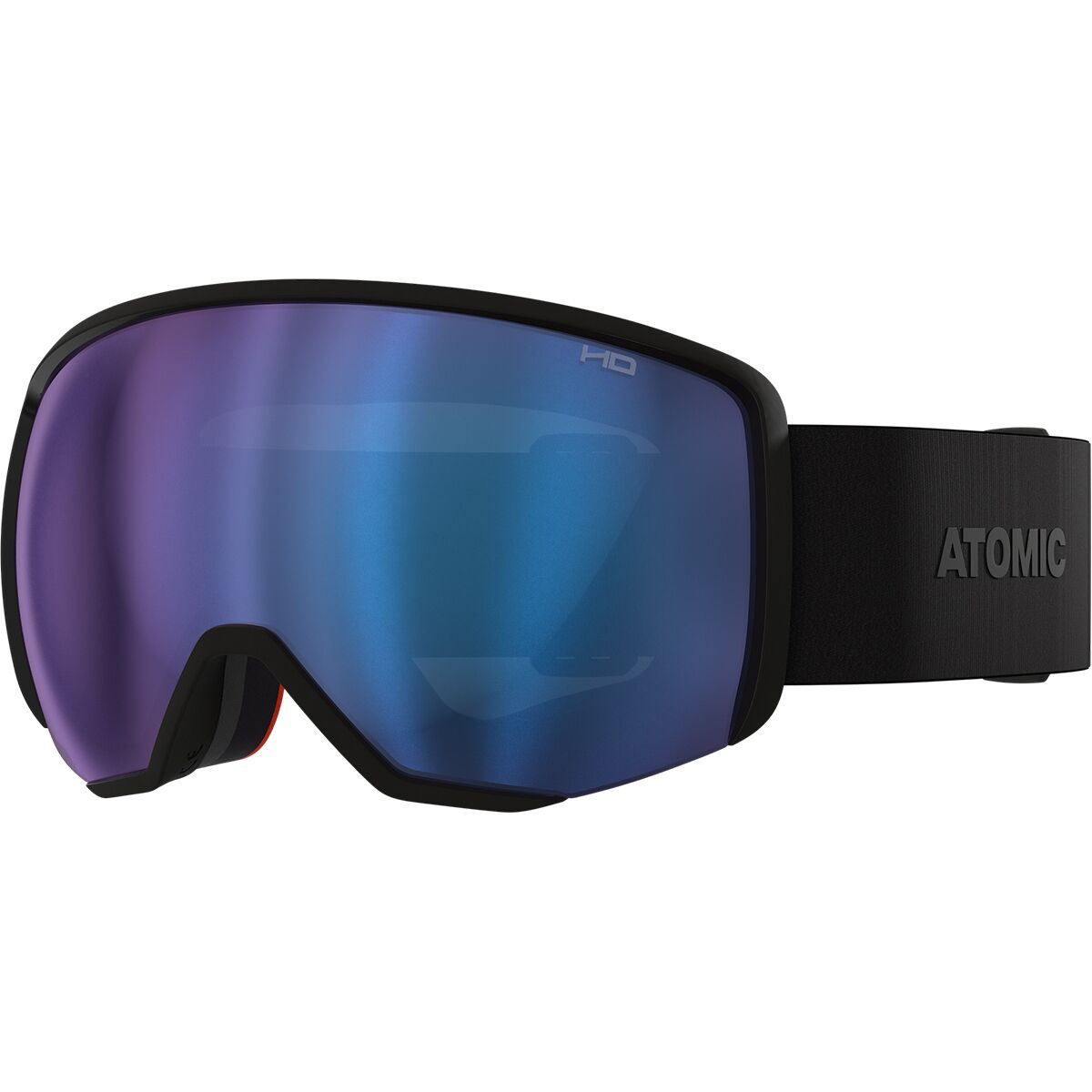 Image of Atomic Revent L HD Goggles Black/Blue HD, One Size