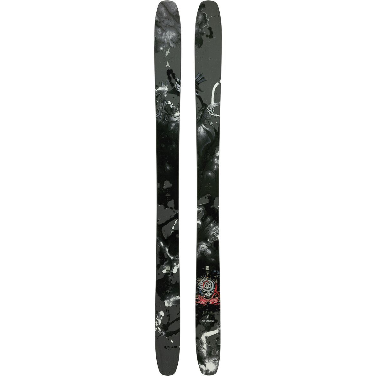 Image of Atomic N Bent 110 Grateful Dead Ski - 2026 Black, 188cm