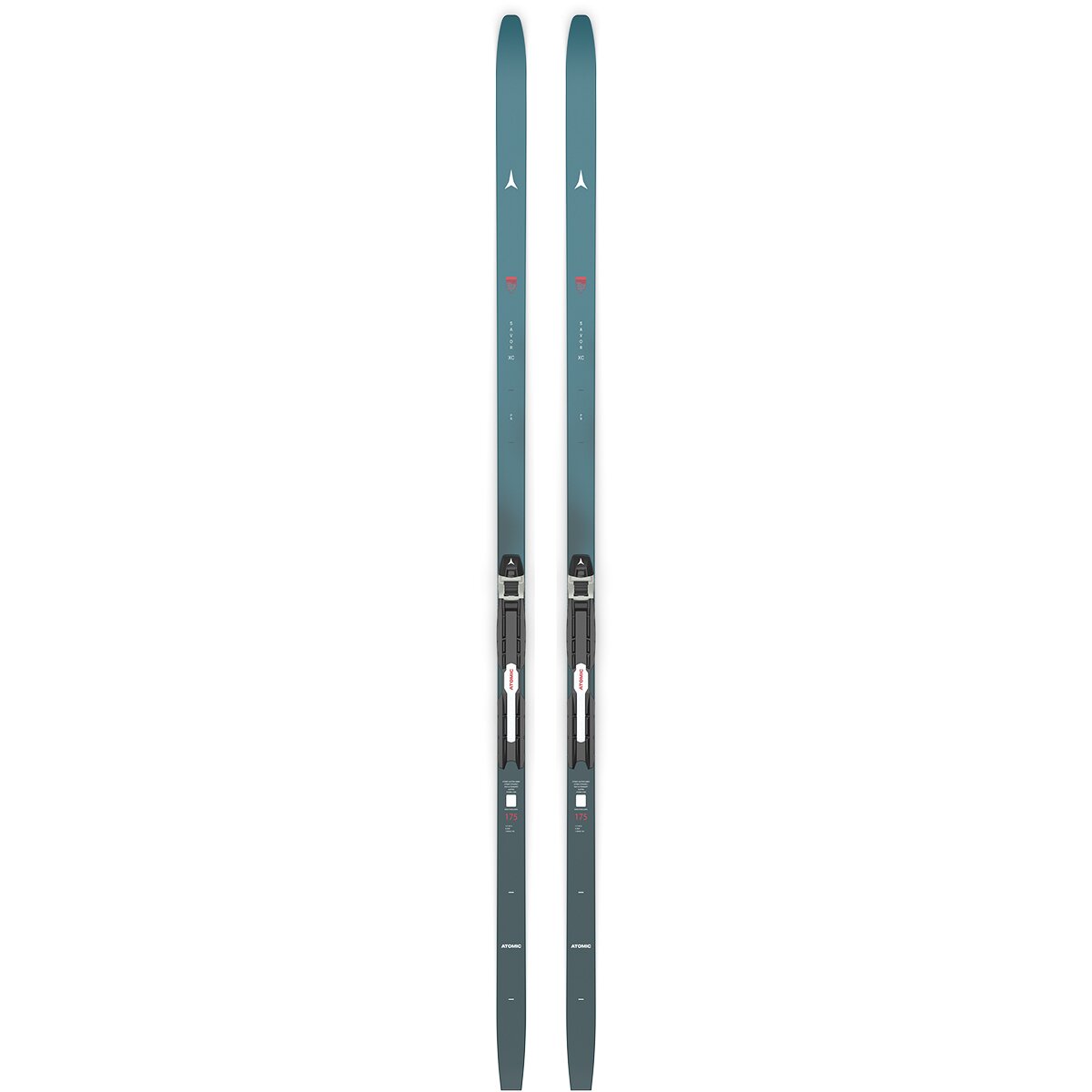 Image of Atomic Savor XC Posigrip Ski w/ Prolink Auto Binding - 2027 Teal/White, 195cm
