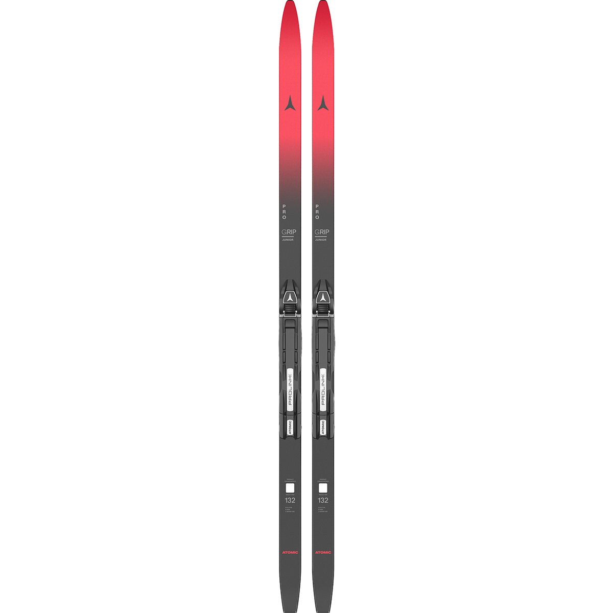 Image of Atomic Pro Grip Jr Ski w/ AC Binding - 2027 - Kids' Red, 148cm