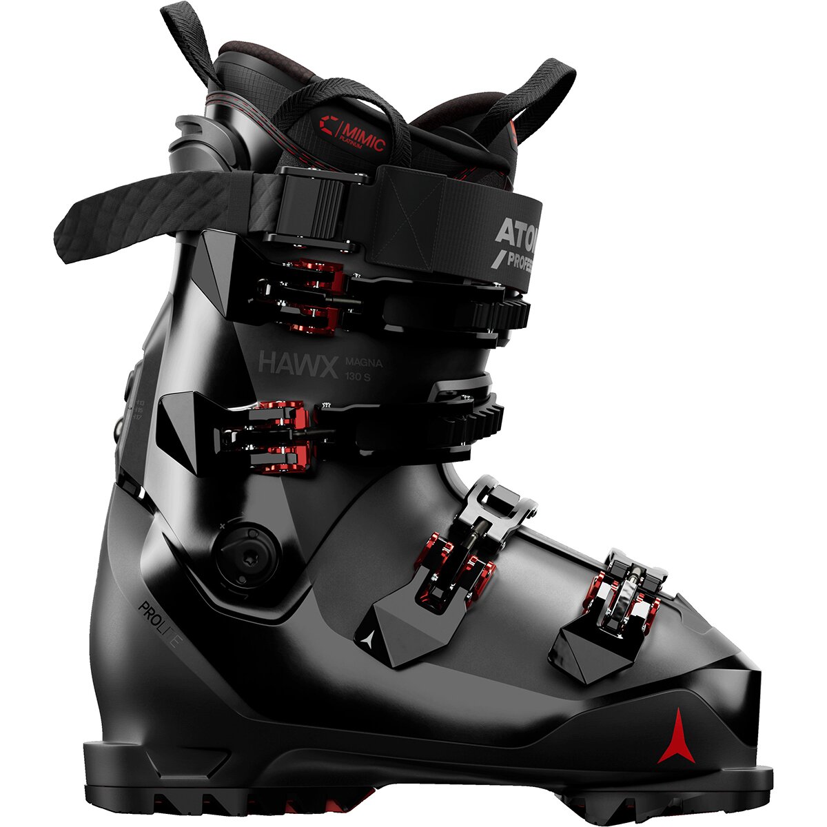 Image of Atomic Hawx Magna 130 S Ski Boot - 2027 Black/Red, 29.0/29.5