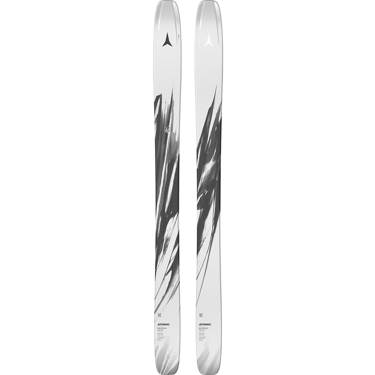 Image of Atomic Maverick 115 CTI Ski - 2027 Bright Silver/Black, 193cm