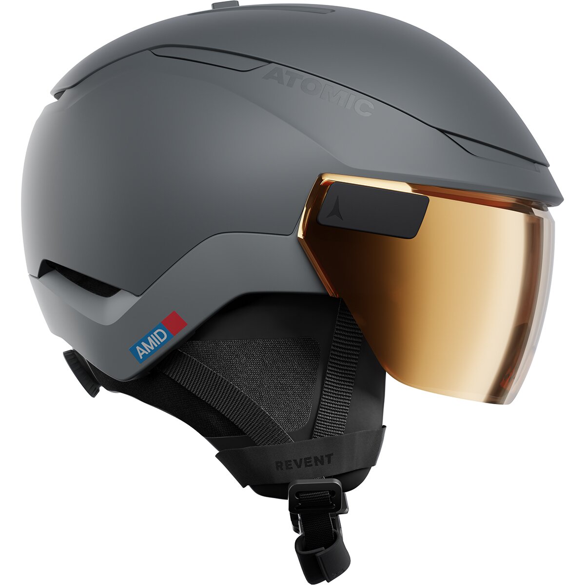 Image of Atomic Revent GT AMID Photocromatic Visor Helmet Slate, 59-63cm