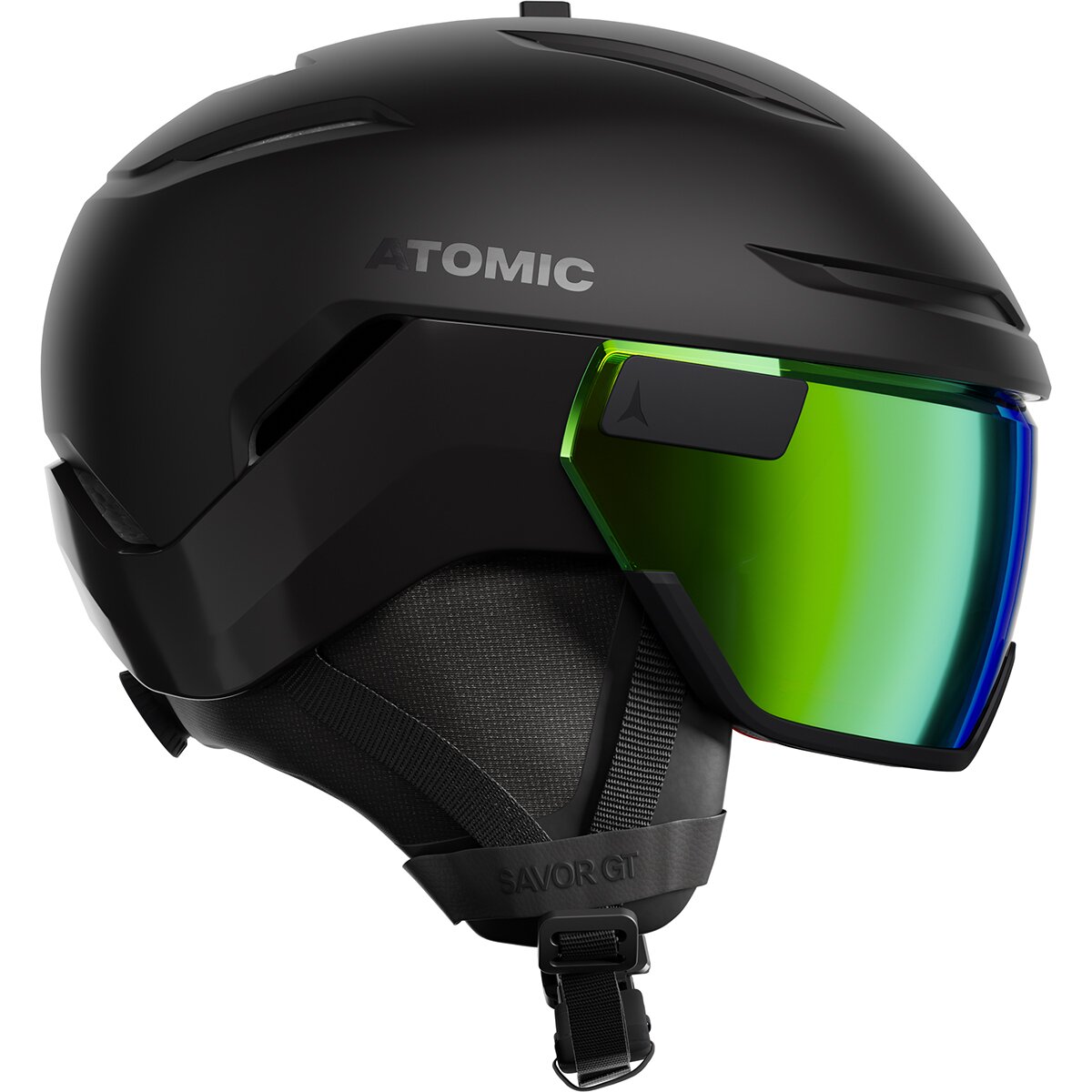 Image of Atomic Savor GT HD Visor Helmet Black, 59-63cm