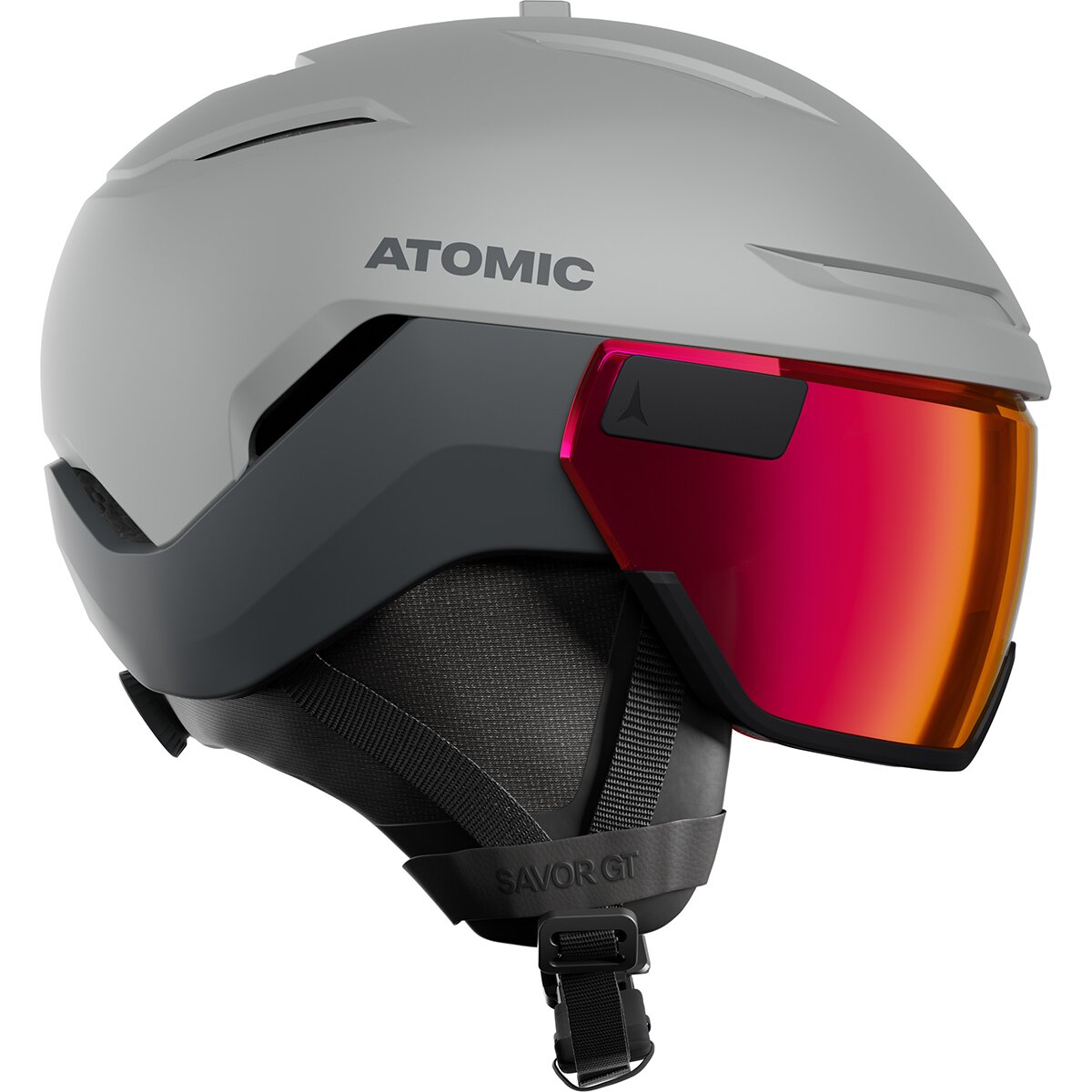 Image of Atomic Savor GT HD Visor Helmet Light Grey/Slate, 59-63cm