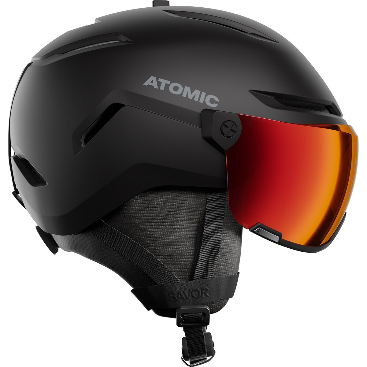 Image of Atomic Savor Stereo Visor Helmet Black, 51-55cm