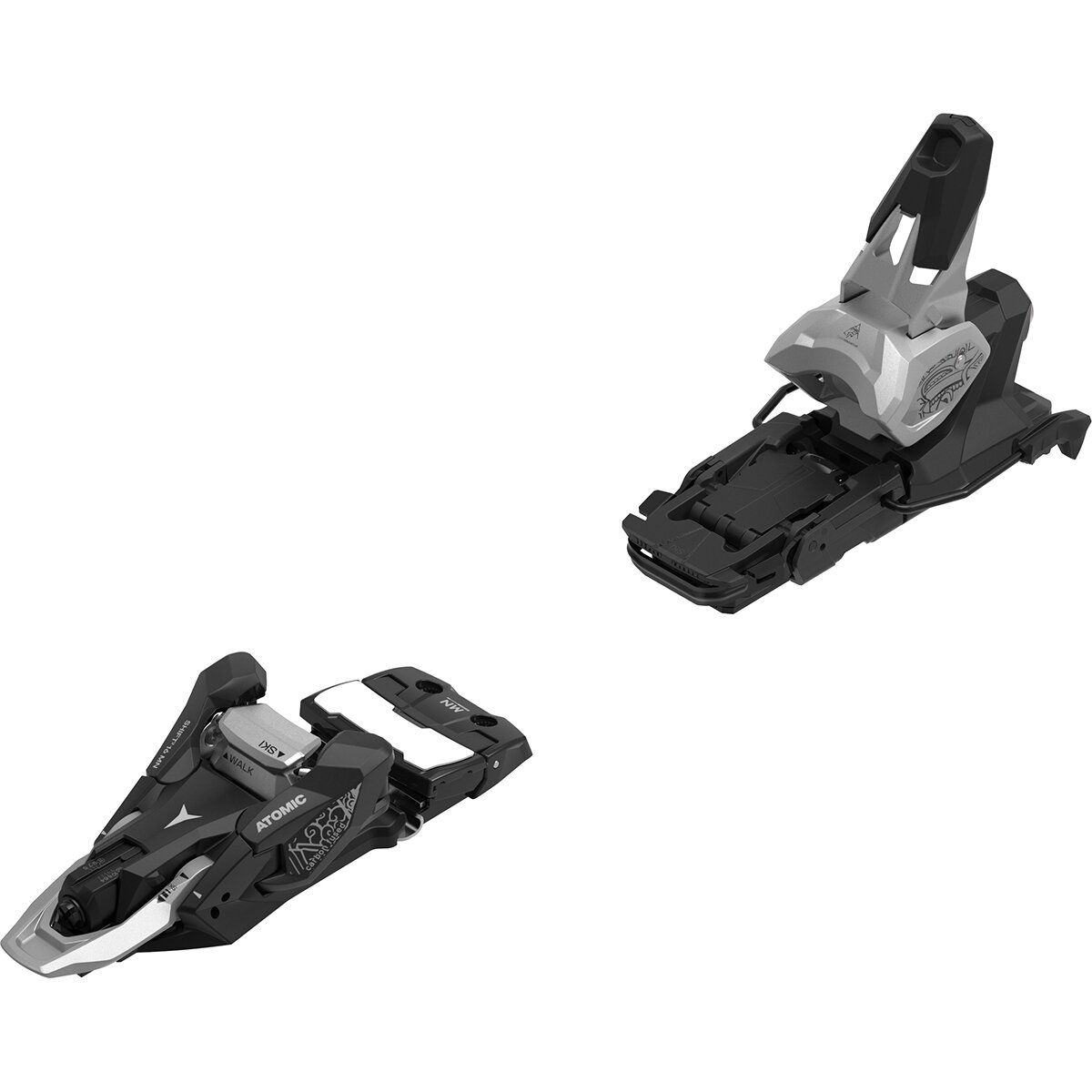 Atomic Atomic Shift2 16 MN Bent Chetler Binding - 2027 Black/Bright Silver, SH120