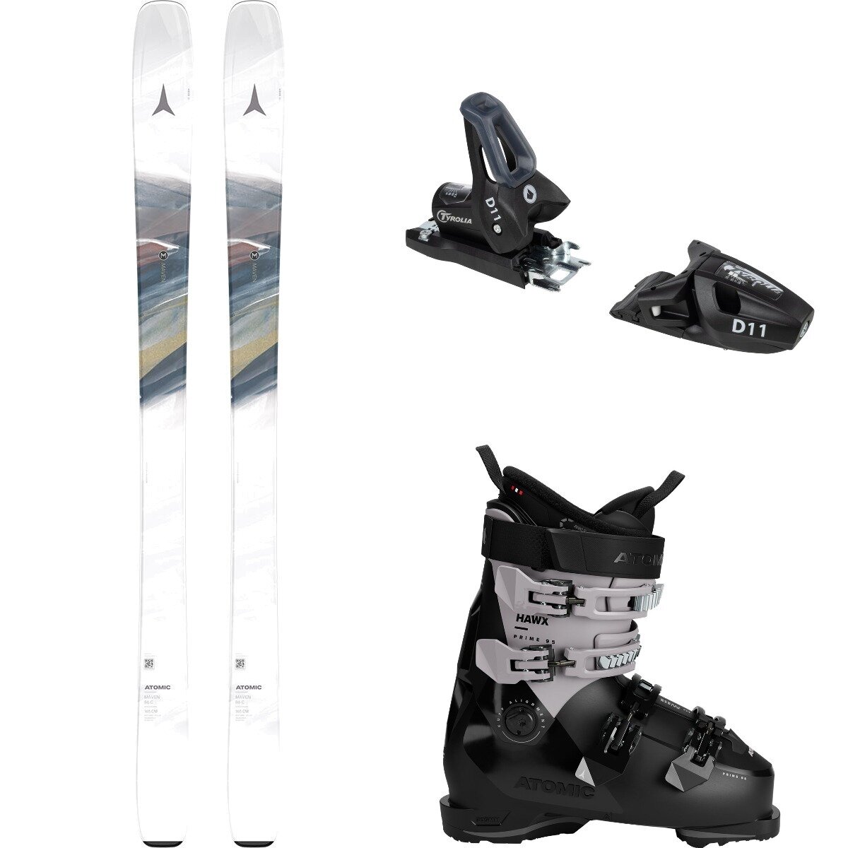 Atomic Atomic W Maven 86 C Ski + D11 GW + Hawx Prime 95 Boot - 2026