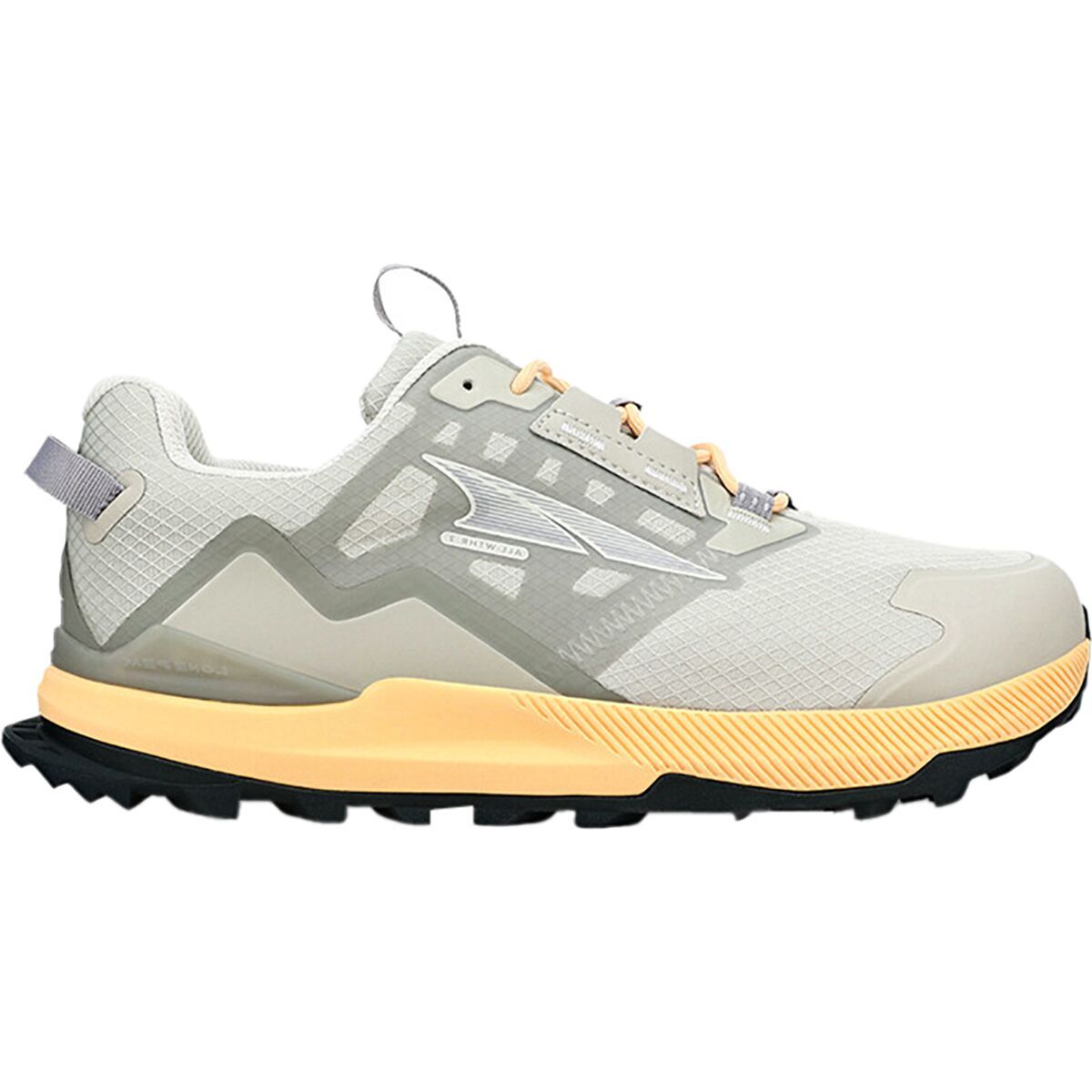 Image of Altra Lone Peak All-Weather Low 2 Hiking Shoe - Women's Gray/Orange, 8.5