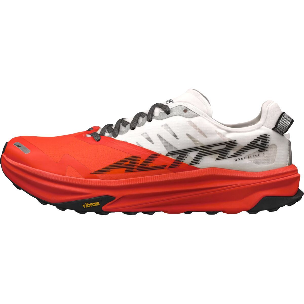 Image of Altra Mont Blanc Carbon Running Shoe - Women's White/Coral, 7.0