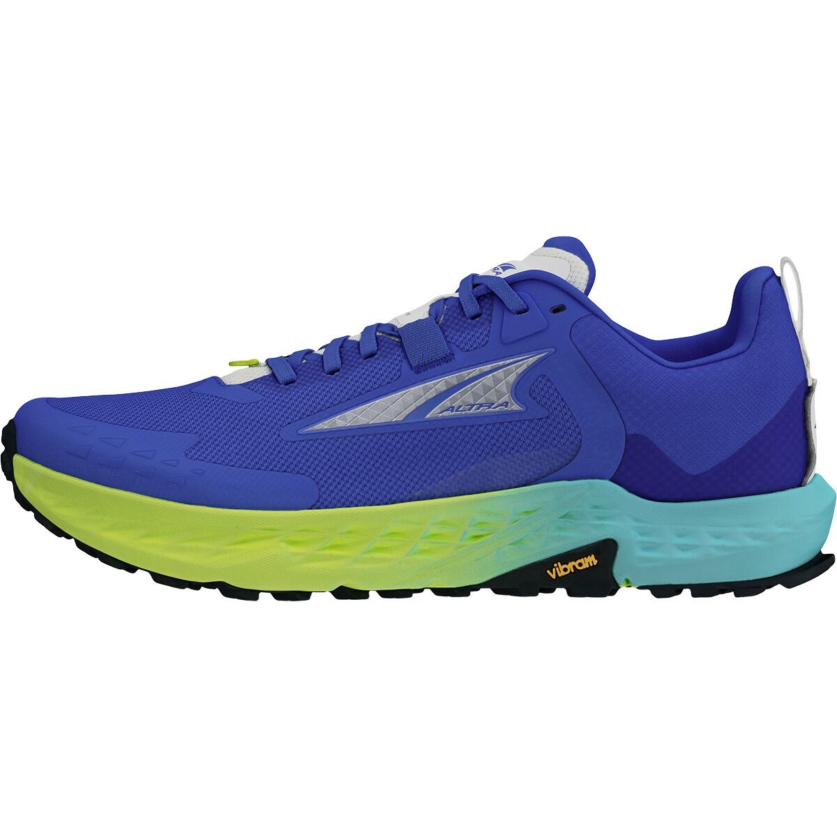 Altra Timp 5 Trail Running Shoe - Men's Blue/Lime