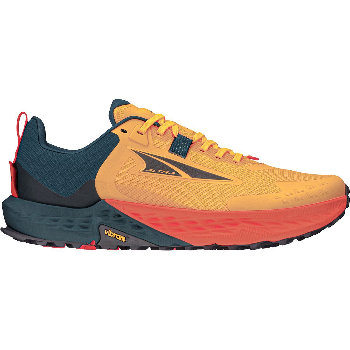 Altra Timp 5 Trail Running Shoe - Men's Orange/Teal