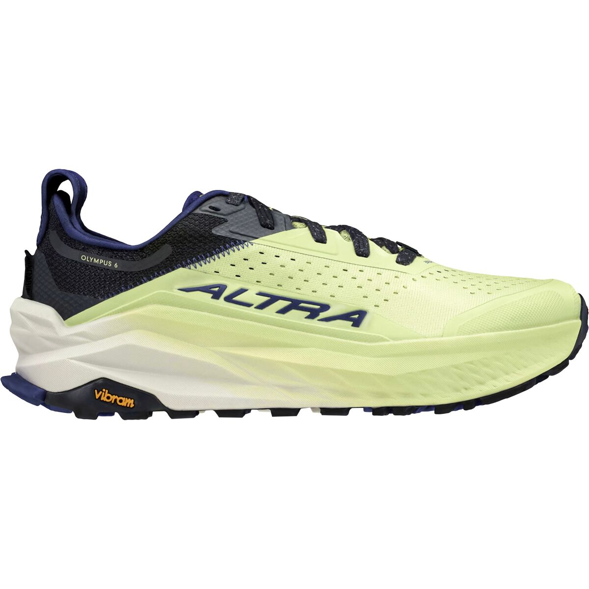 Image of Altra Olympus 6 Trail Running Shoe - Men's Black/Green, 12.0