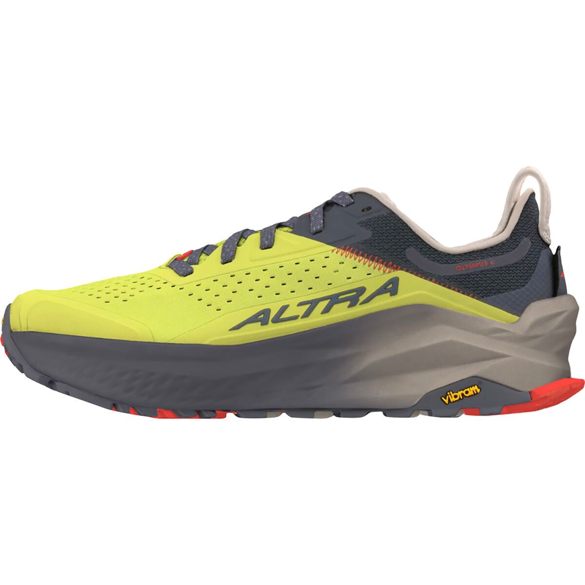 Image of Altra Olympus 6 Trail Running Shoe - Men's Green, 10.5