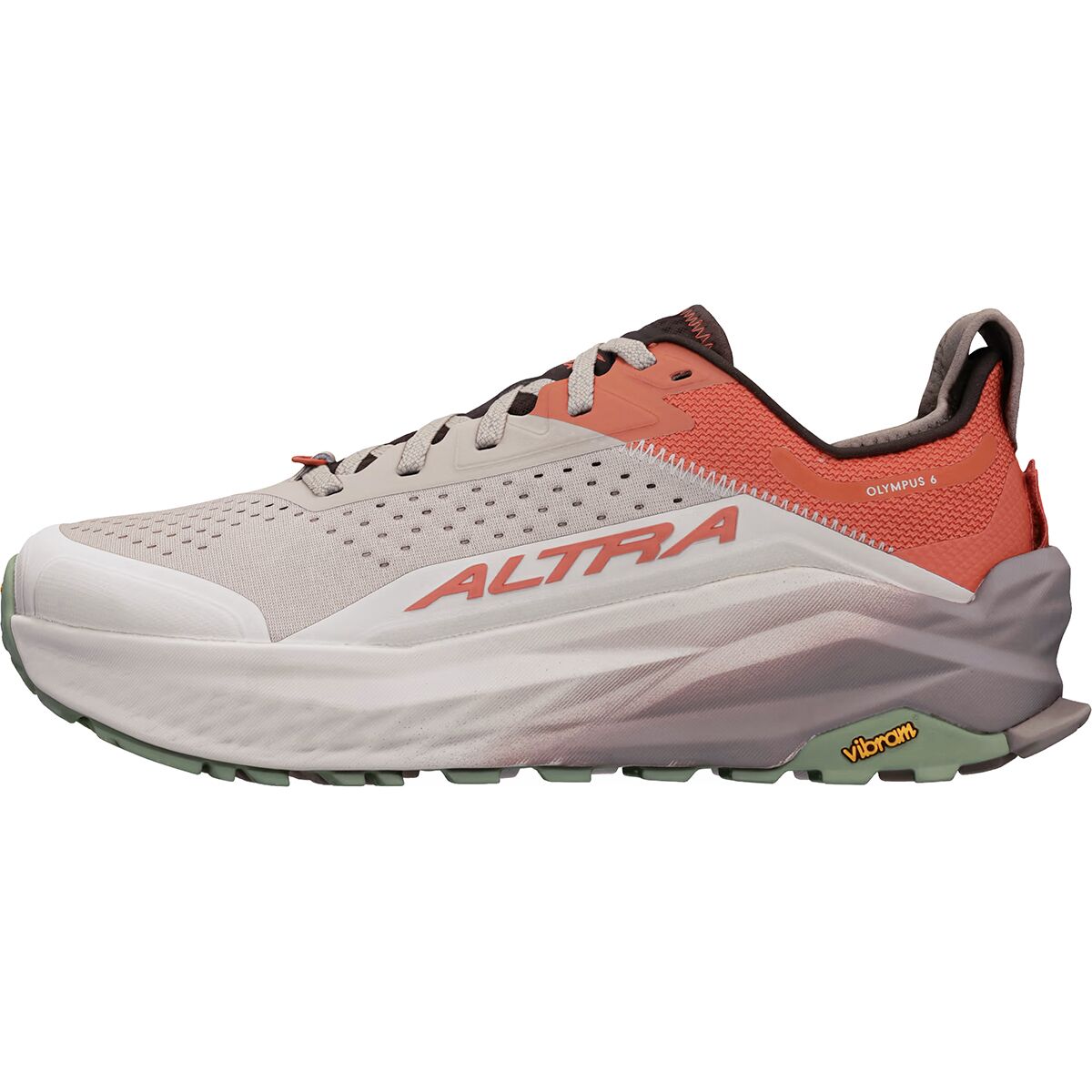 Image of Altra Olympus 6 Trail Running Shoe - Men's Orange/Clay, 11.0
