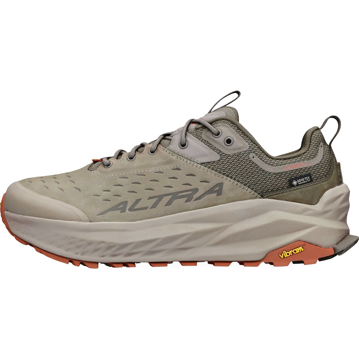 Image of Altra Olympus 6 Low GTX Hiking Shoe - Men's Brown/Taupe, 8.5