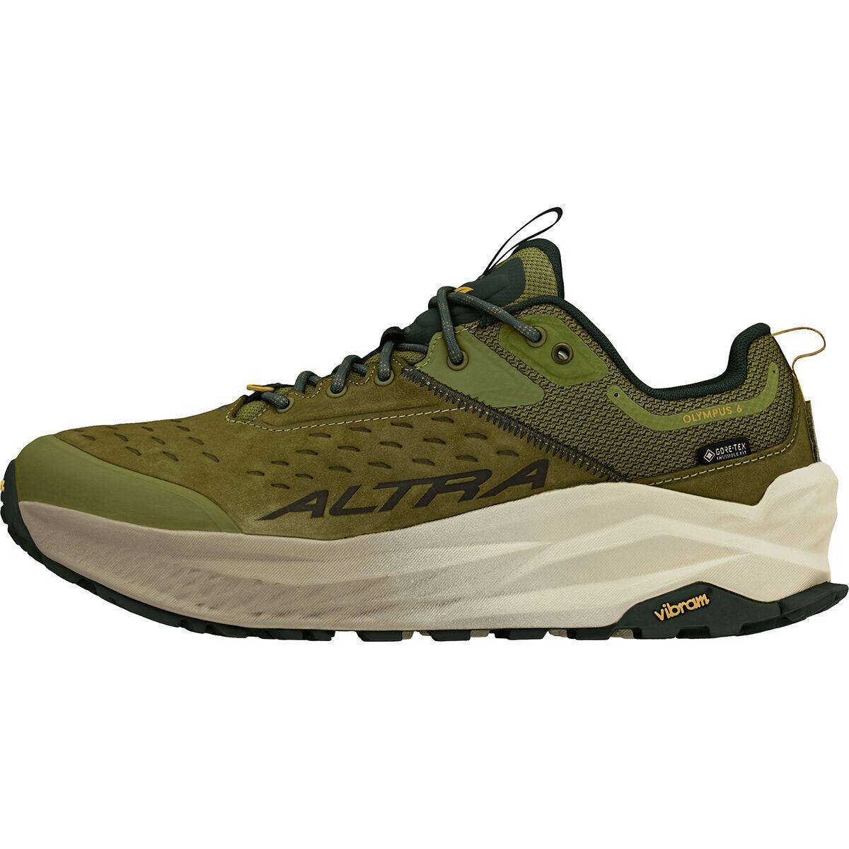 Image of Altra Olympus 6 Low GTX Hiking Shoe - Men's Dusty Olive, 10.5