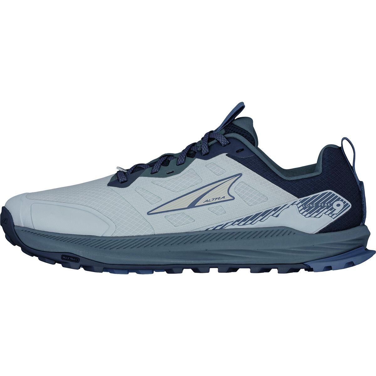 Image of Altra Lone Peak 9 Trail Running Shoe - Men's Light Gray, 8.0