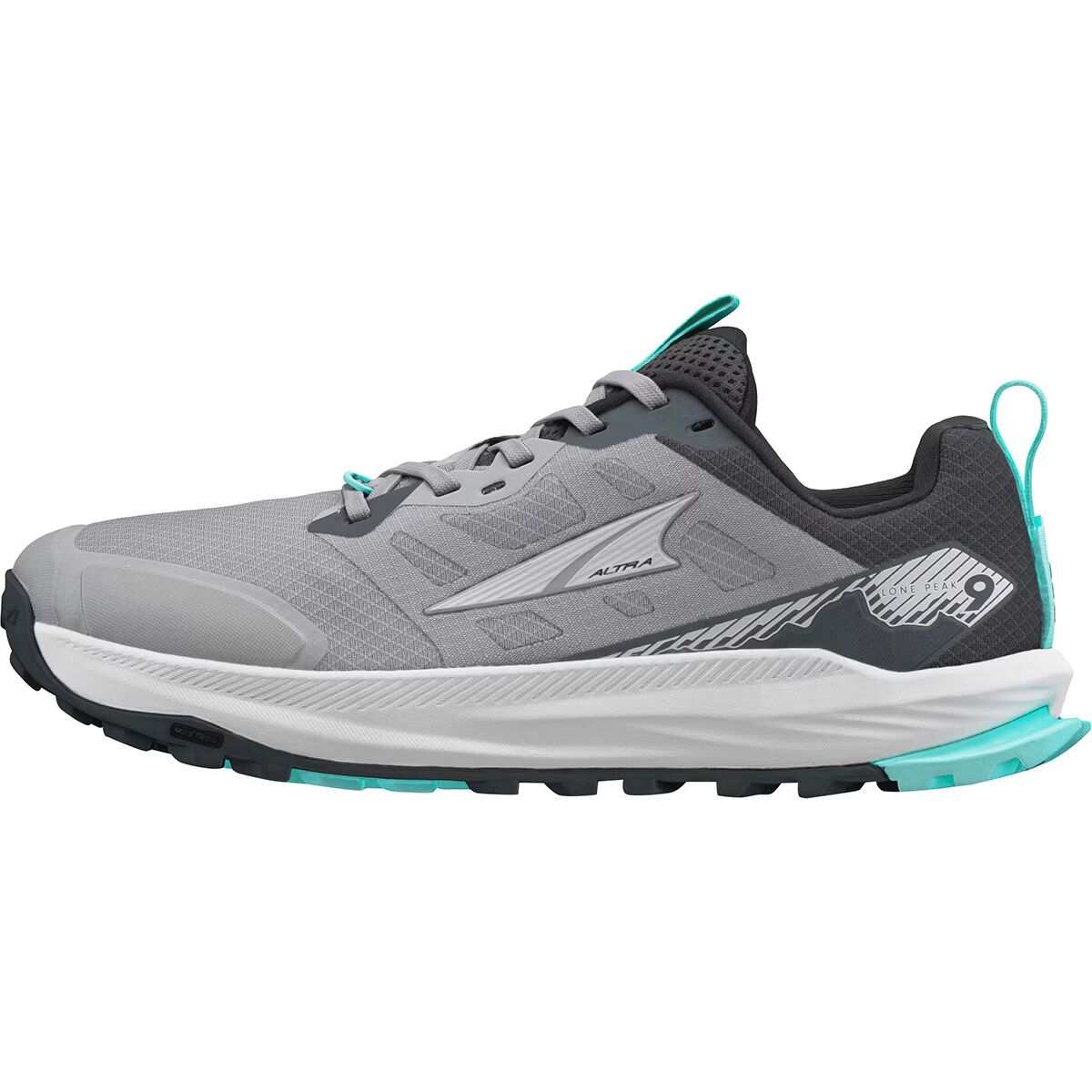 Image of Altra Lone Peak 9 Trail Running Shoe - Women's Gray, 9.0