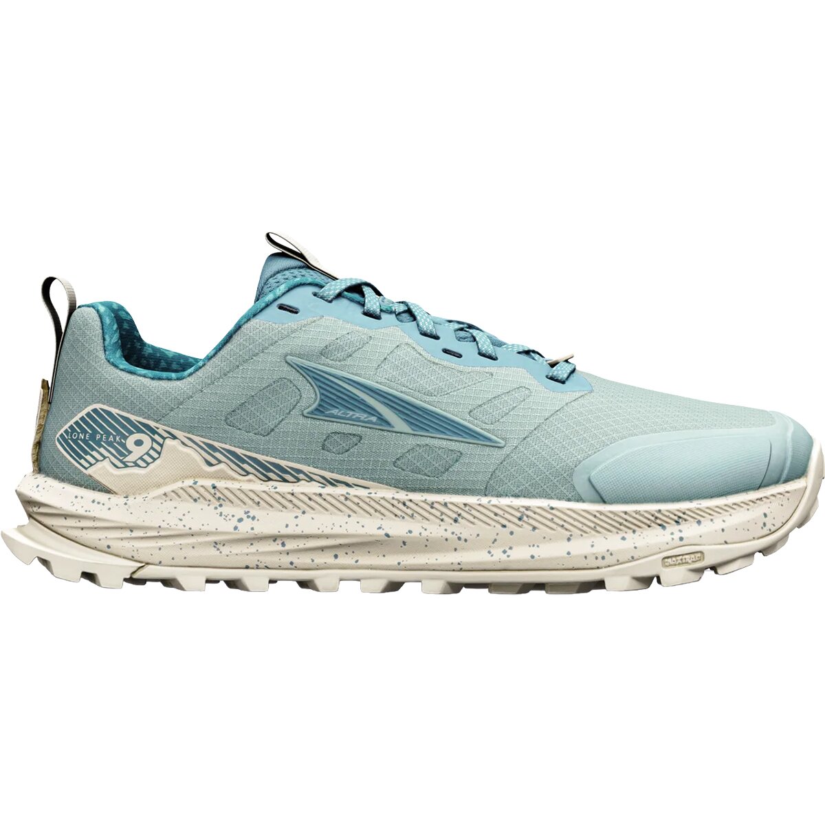 Image of Altra Lone Peak 9 Trail Running Shoe - Women's Green Milieu/Sea Pine, 9.5