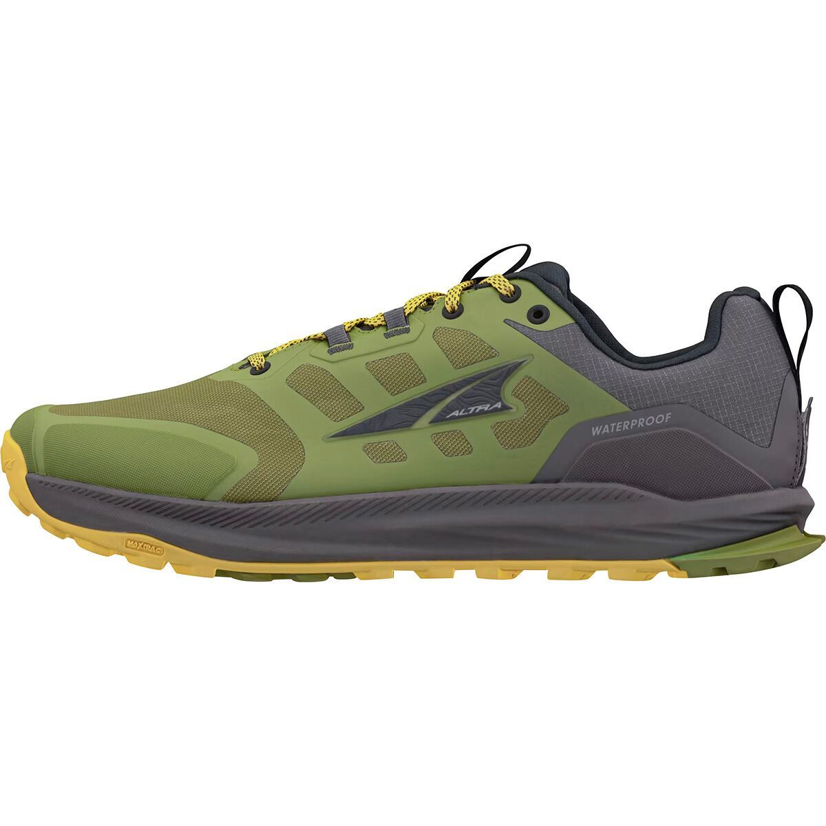 Altra Lone Peak 9 Waterproof Low Hiking Shoe - Men's Dusty Olive, 8.5