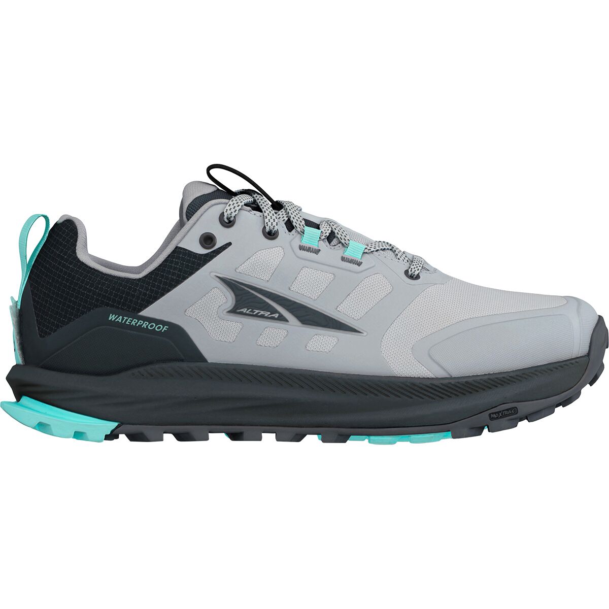 Image of Altra Lone Peak 9 Waterproof Low Hiking Shoe - Women's Black, 9.5