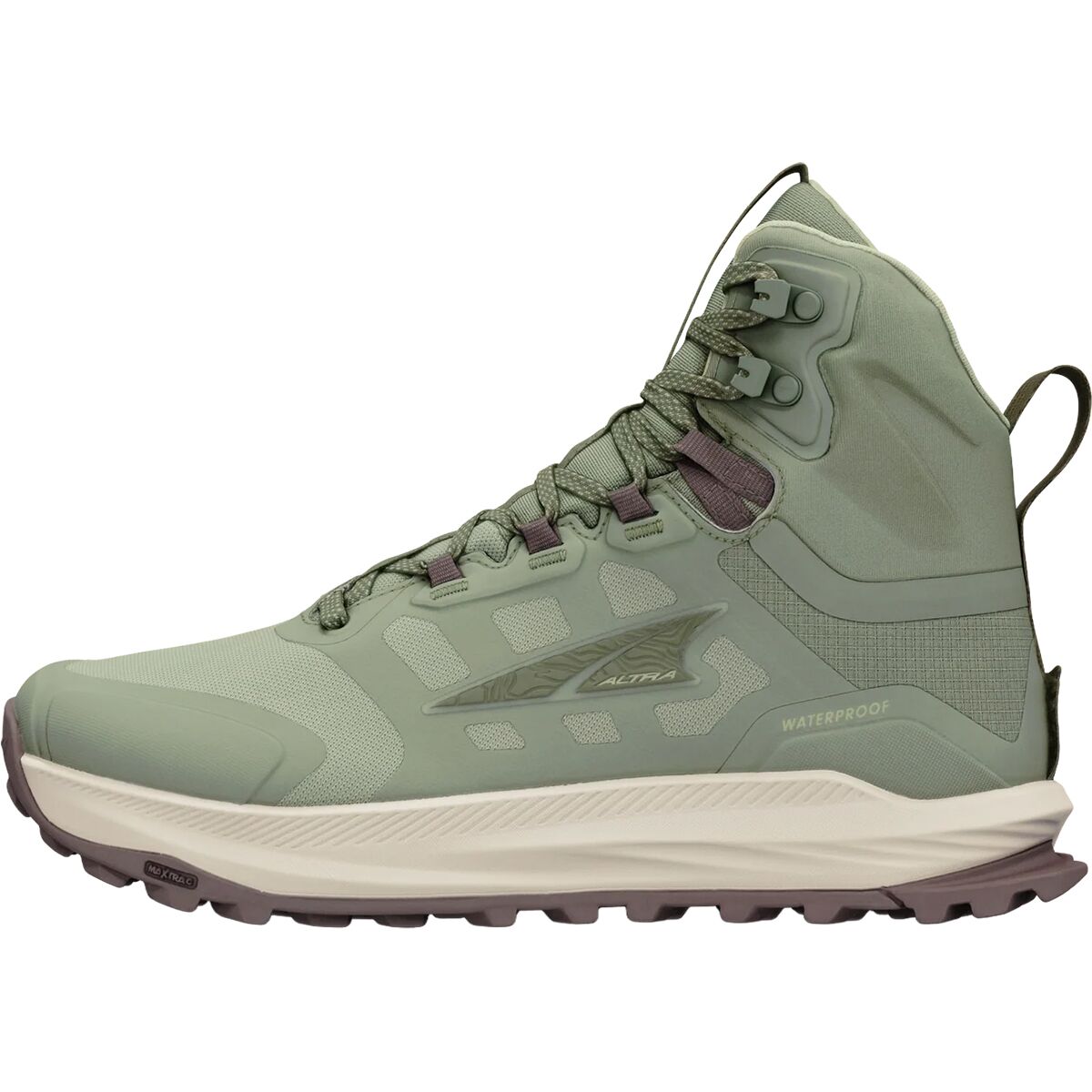 Image of Altra Lone Peak 9 Waterproof Mid Hiking Boot - Women's Dusty Olive, 8.0