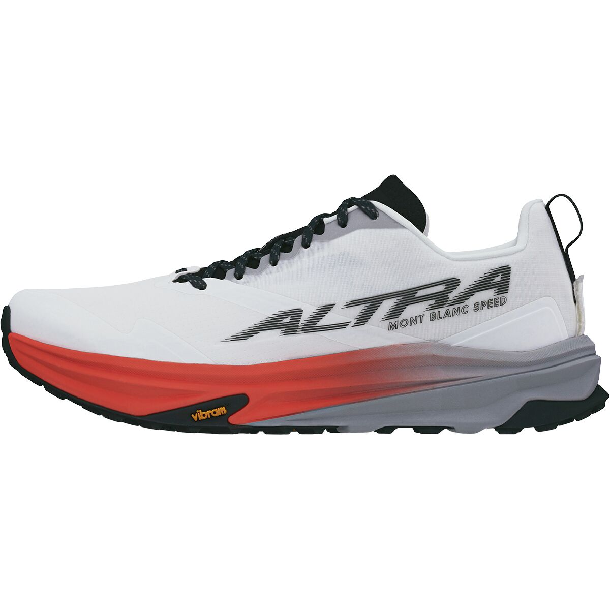 Image of Altra Mont Blanc Speed Trail Running Shoe - Women's White/Coral, 8.5