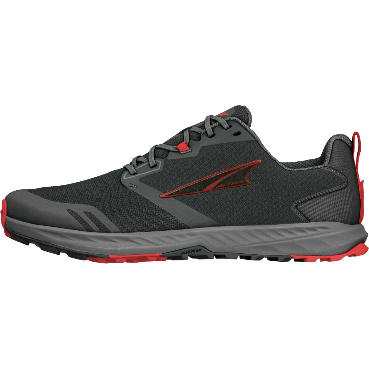 Image of Altra Superior 7 Trail Running Shoe - Men's Black/Gray, 8.0