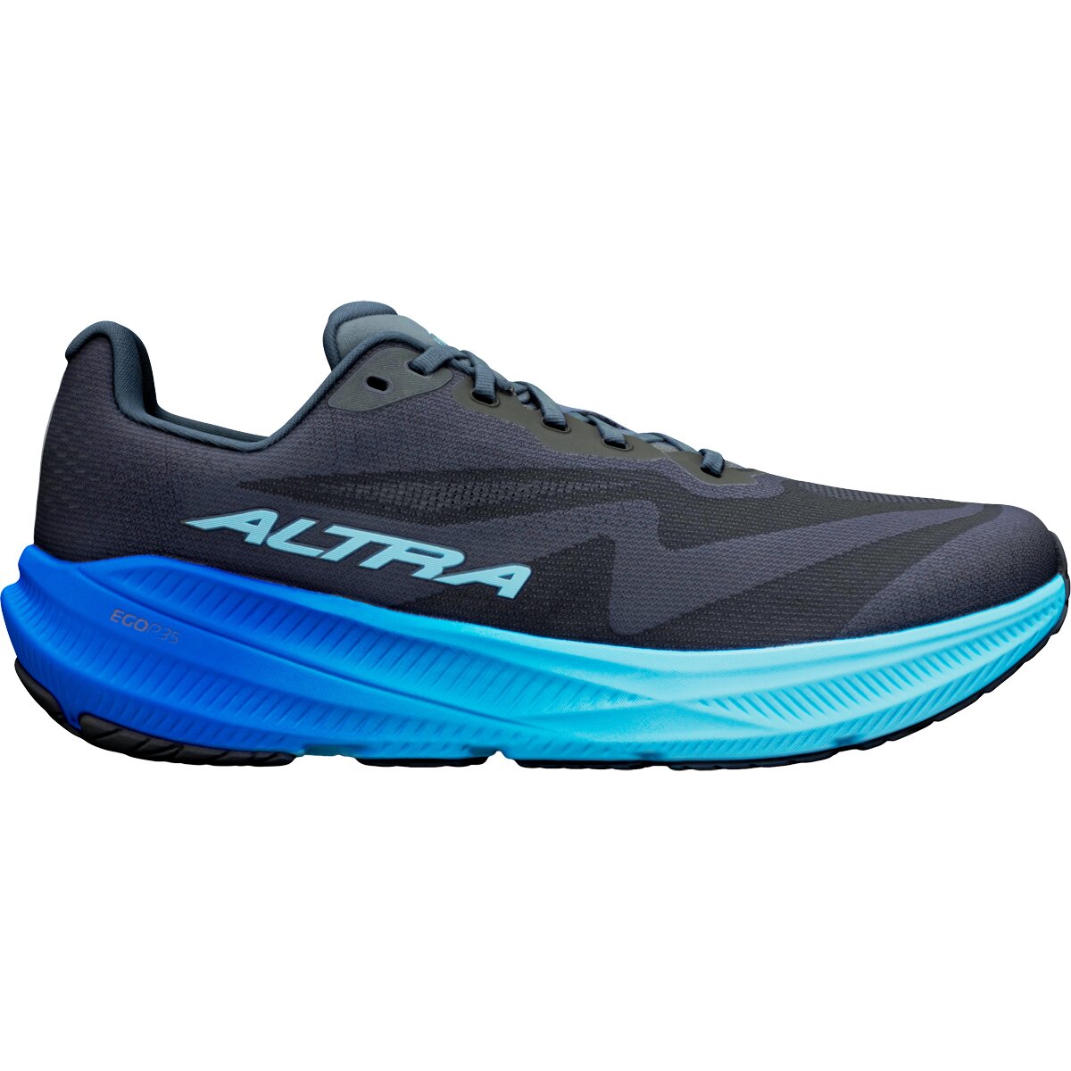 Image of Altra Experience Flow 3 Running Shoe - Men's Black/Black/Bluefish, 12.0