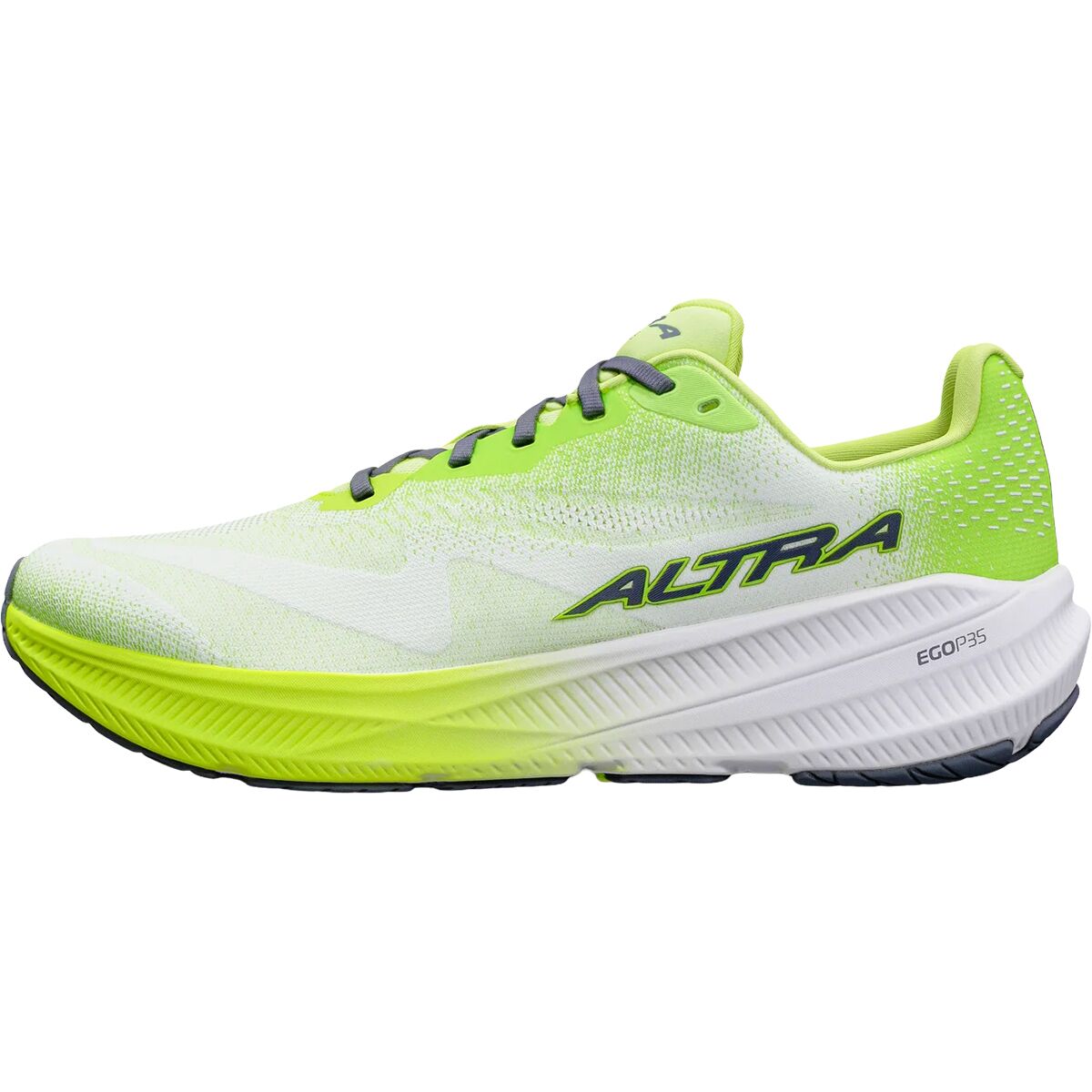 Image of Altra Experience Flow 3 Running Shoe - Men's White/Lime, 9.5
