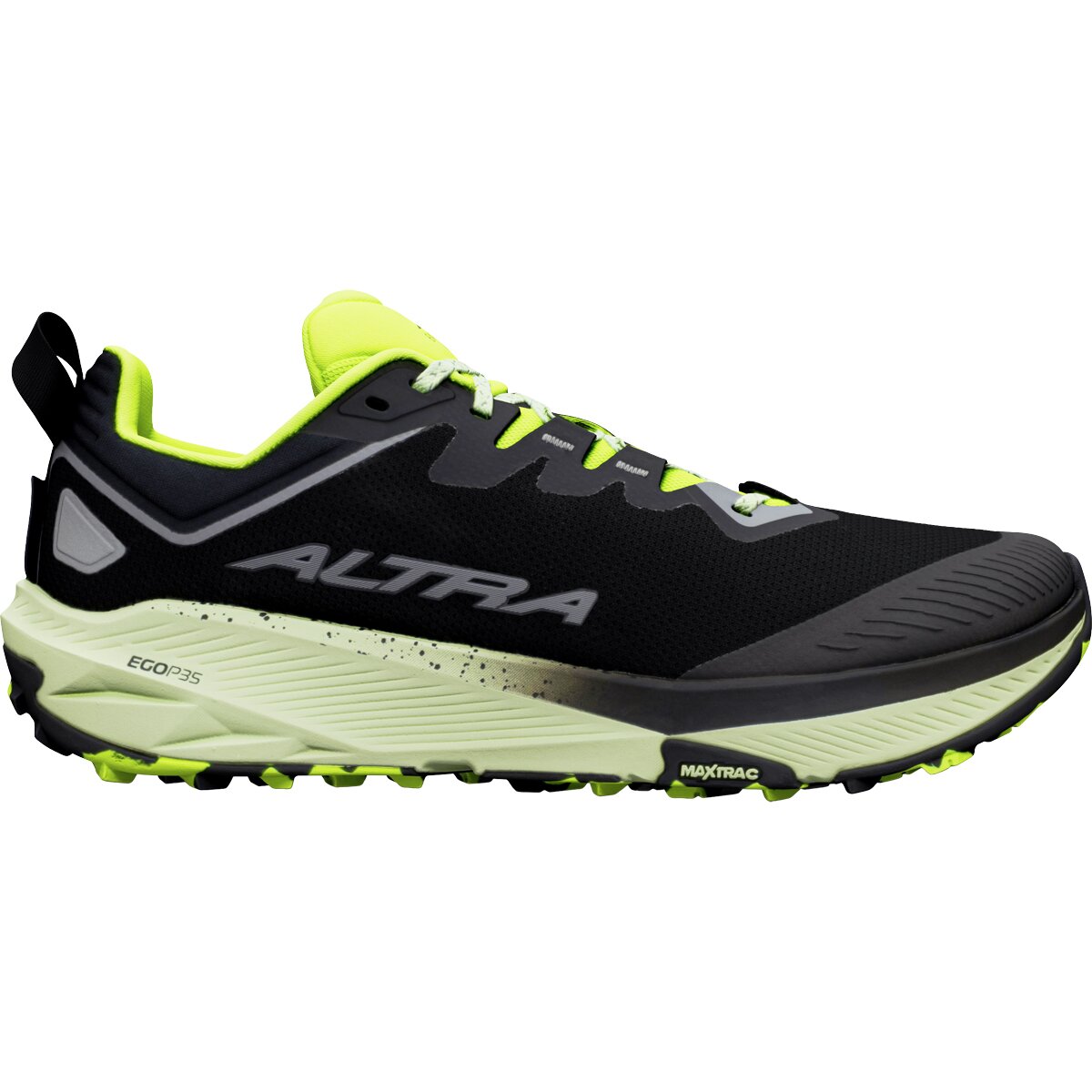 Image of Altra Experience Wild 3 Trail Running Shoe - Men's Black/Night Owl/Acid Lime, 8.0