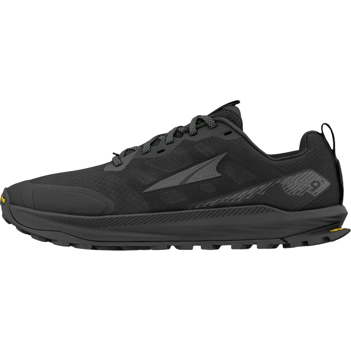 Image of Altra Lone Peak 9+ Trail Running Shoe - Men's Black, 12.0
