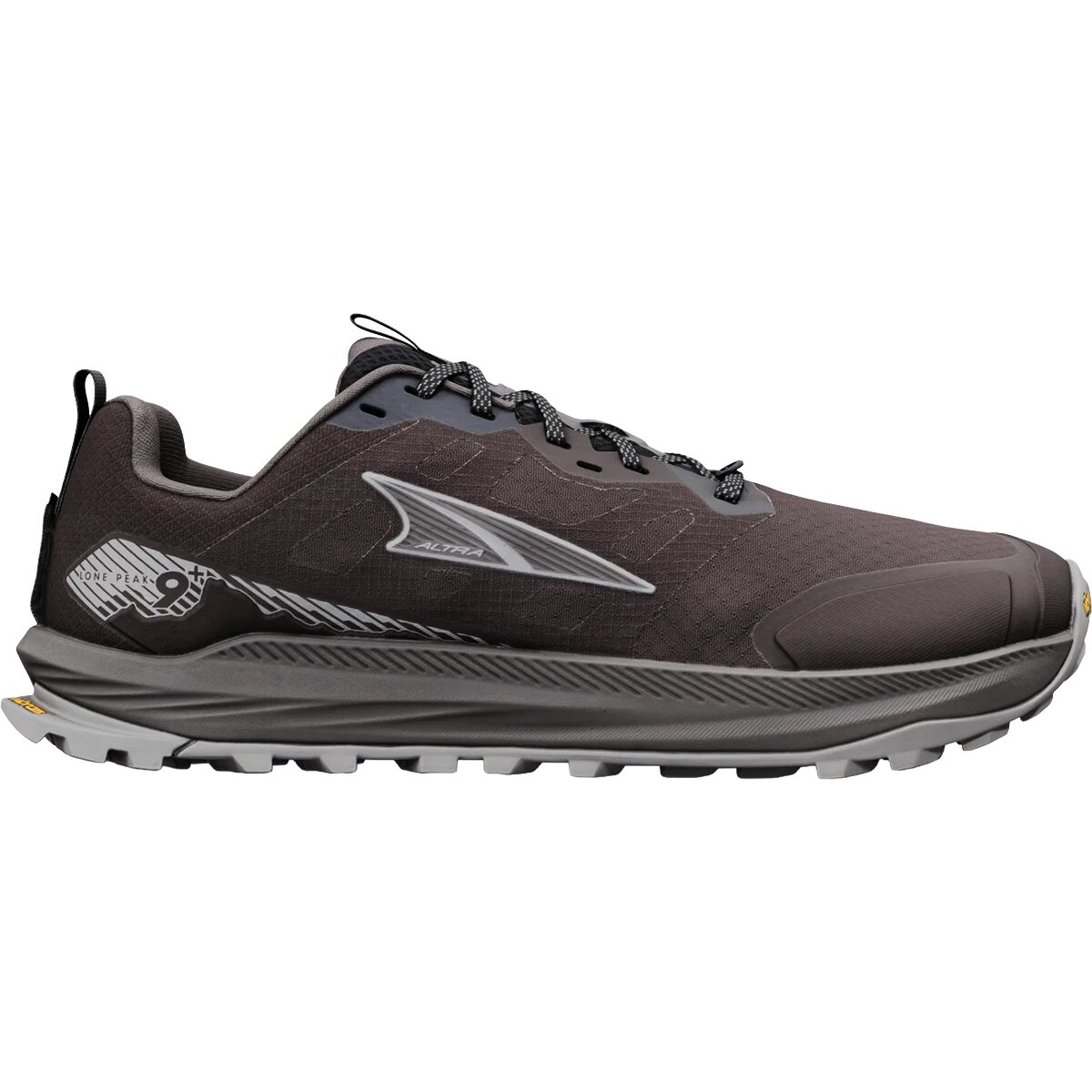 Image of Altra Lone Peak 9+ Trail Running Shoe - Men's Chocolate Torte/Silver, 9.0