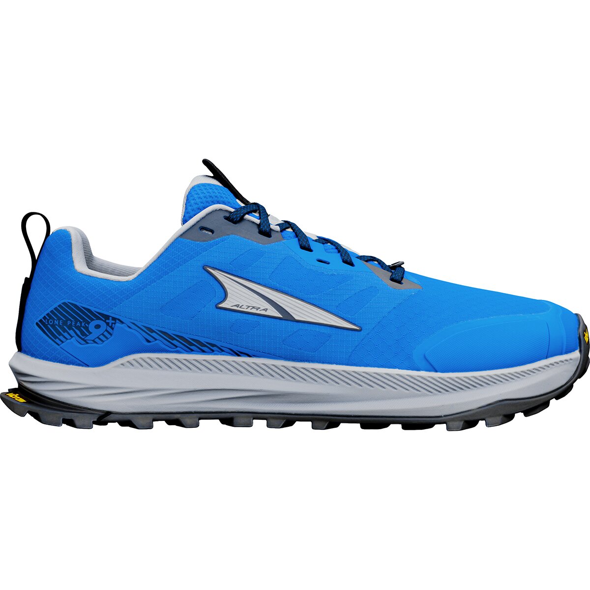 Image of Altra Lone Peak 9+ Trail Running Shoe - Men's Victoria Blue/Ultimate Grey, 9.0