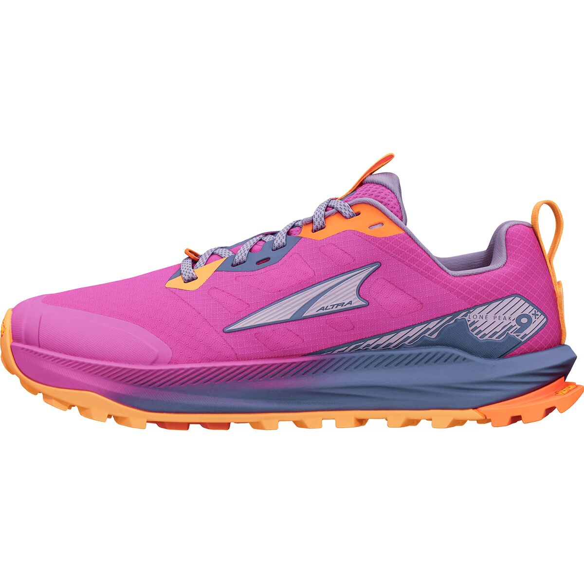 Image of Altra Lone Peak 9+ Trail Running Shoe - Women's Raspberry, 8.0