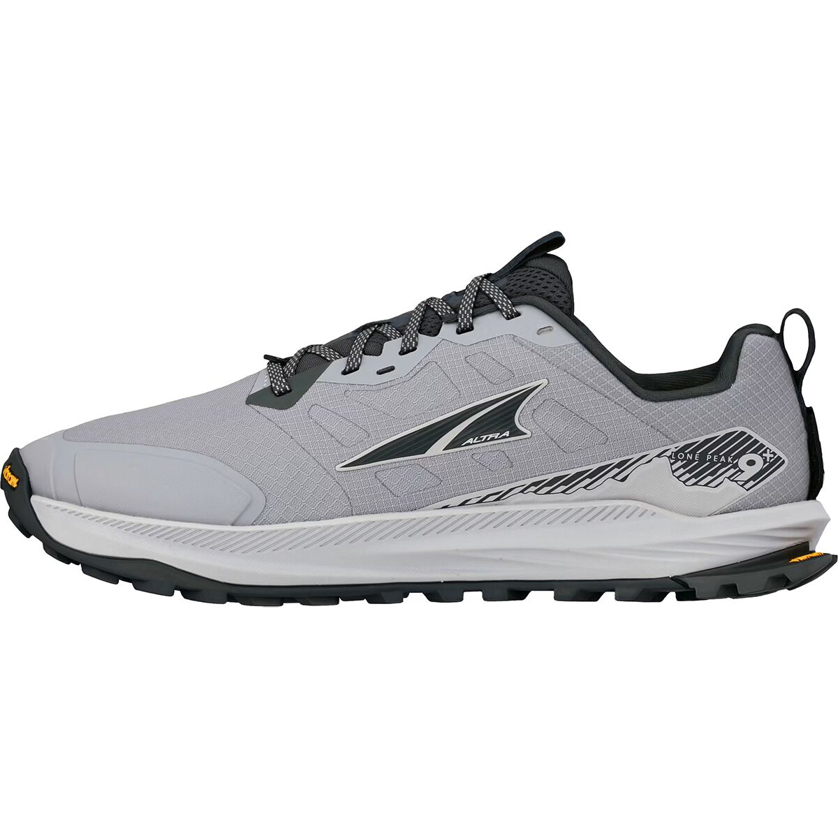 Image of Altra Lone Peak 9+ Wide Trail Running Shoe - Men's Gray, 10.5