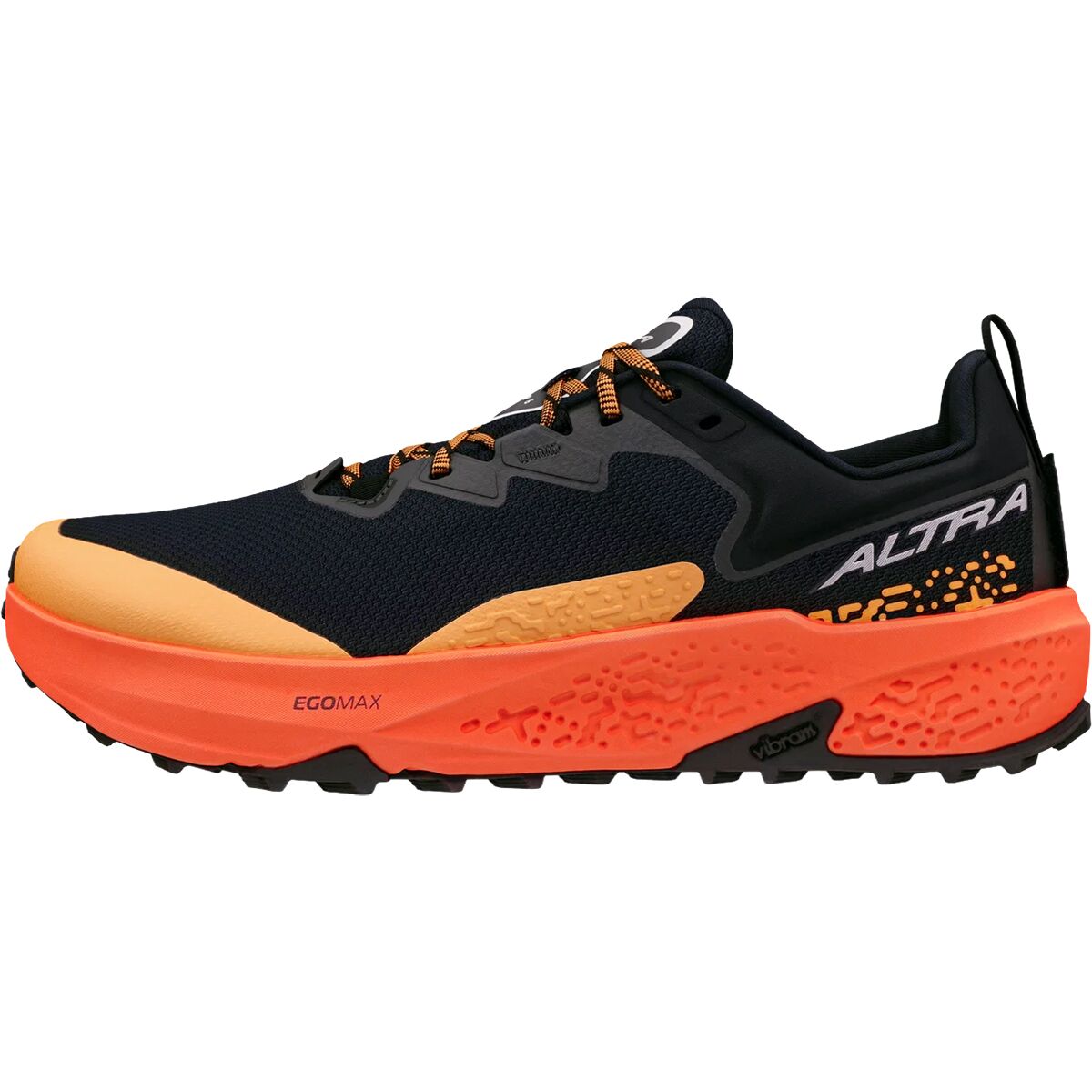 Image of Altra Timp 6 Trail Running Shoe - Men's Black/Orange, 12.0