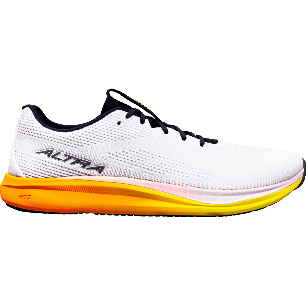 Image of Altra Escalante 5 Running Shoe - Men's White/Black/Blazing Yellow, 12.0