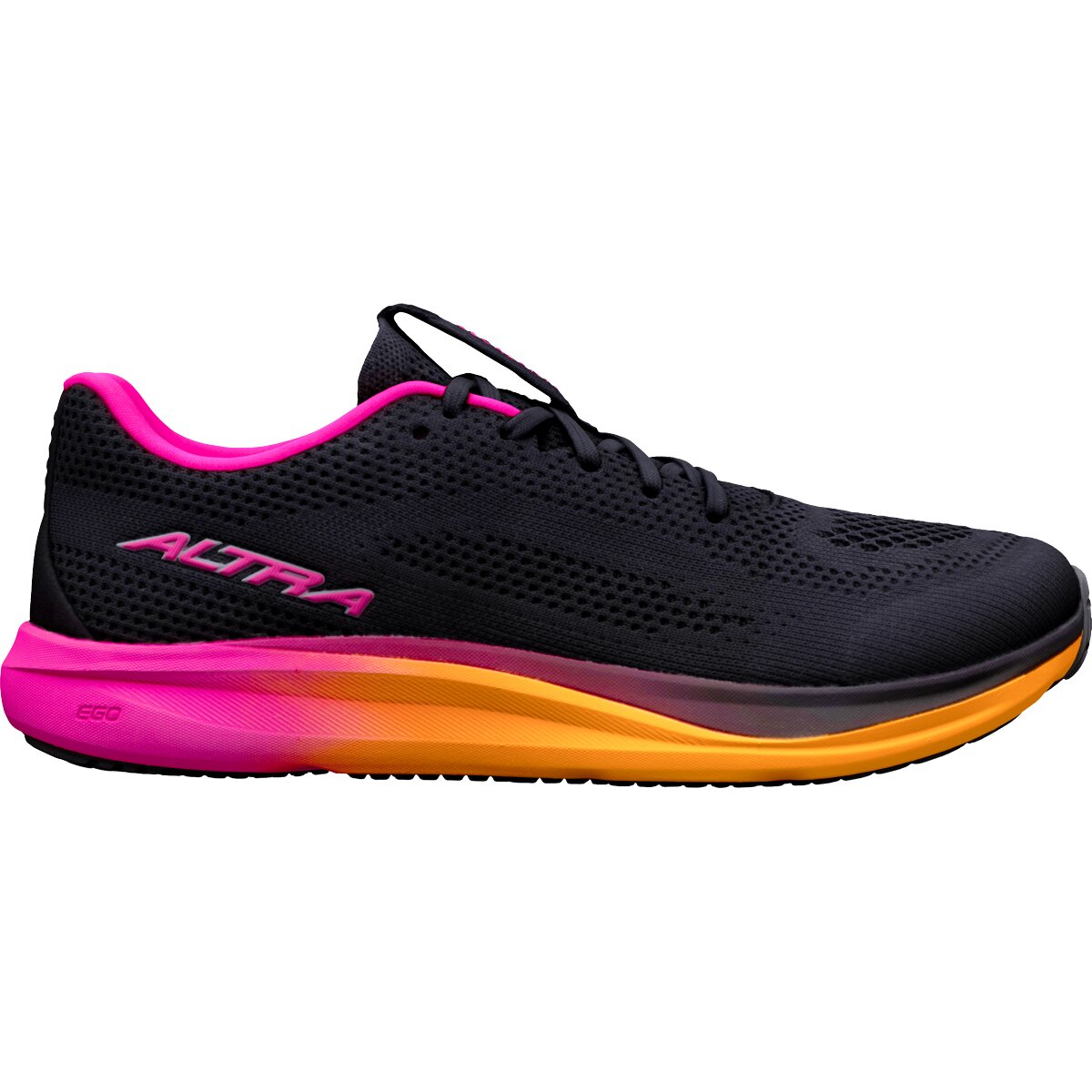 Image of Altra Escalante 5 Running Shoe - Women's Black/Pink Glow/Orange Pop, 9.0