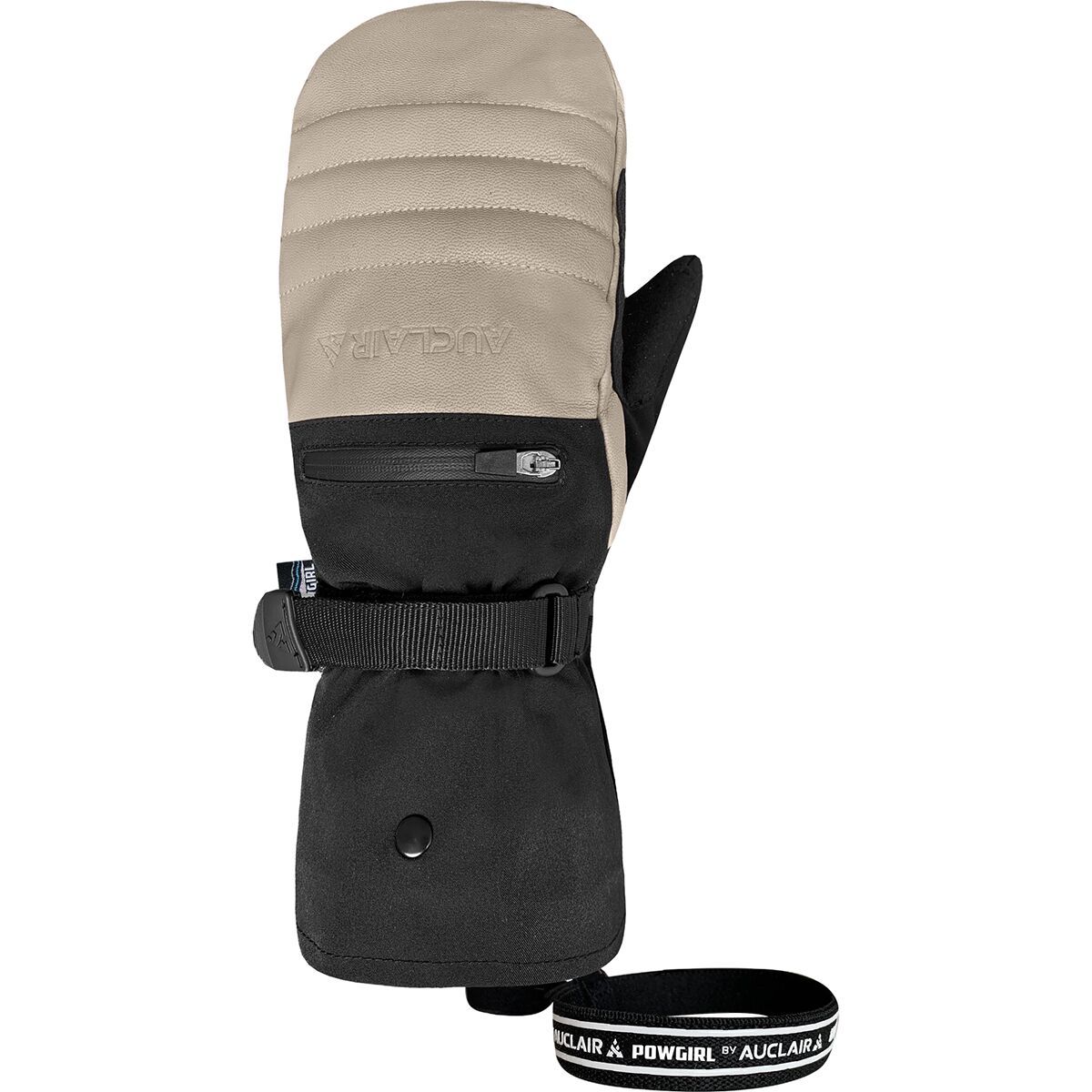 Image of Auclair A-Peak 2-In-1 Mitten - Women's Beige/Black, L
