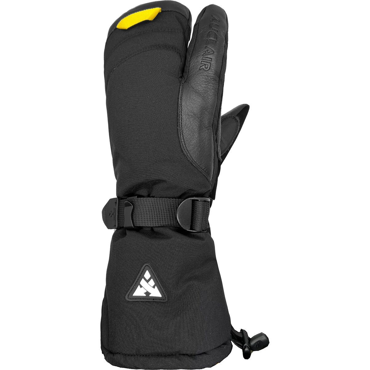 Image of Auclair Back Country 2.0 Three Finger Mitten - Men's Black/Black, M